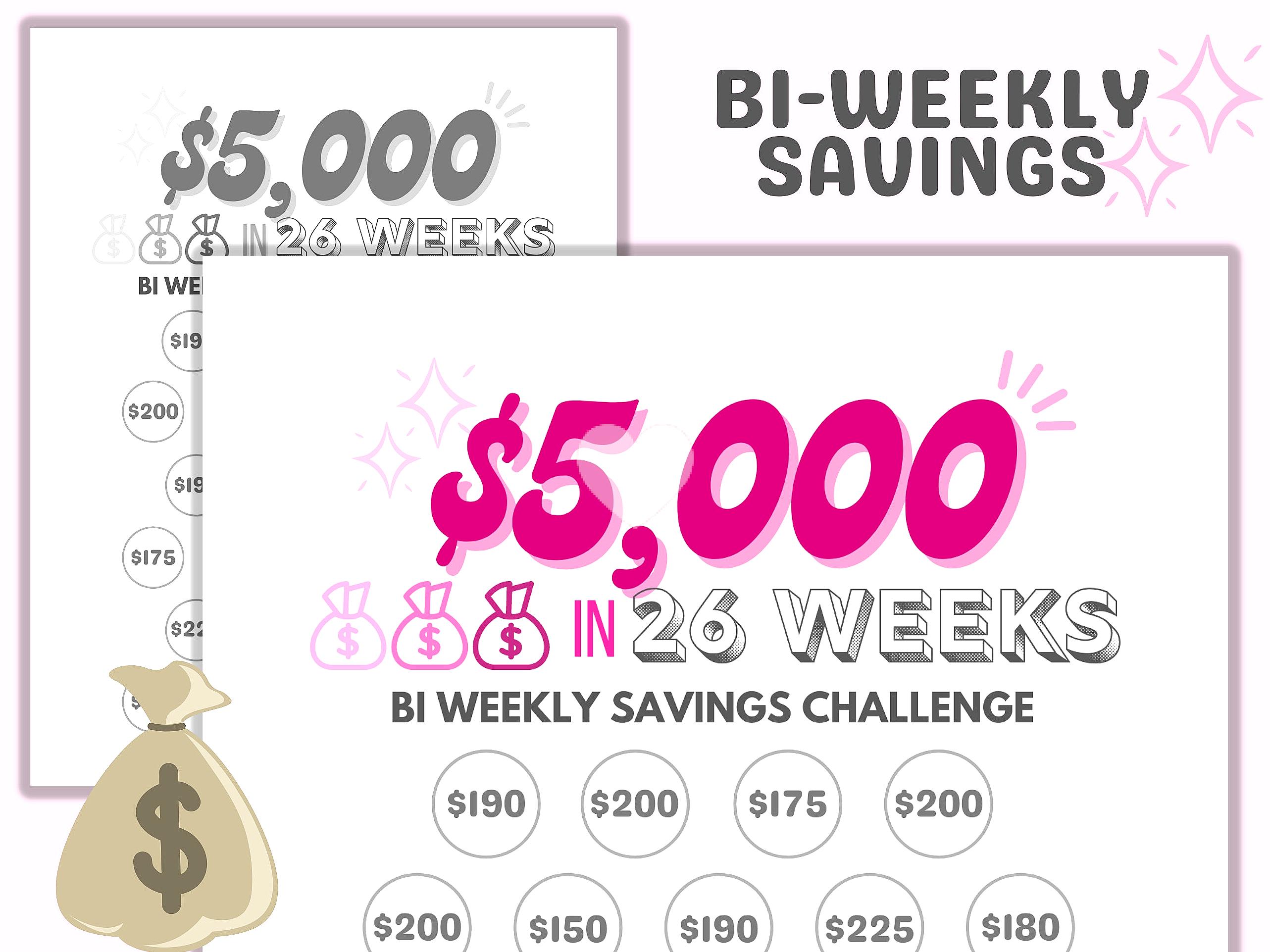 bi-weekly savings guide