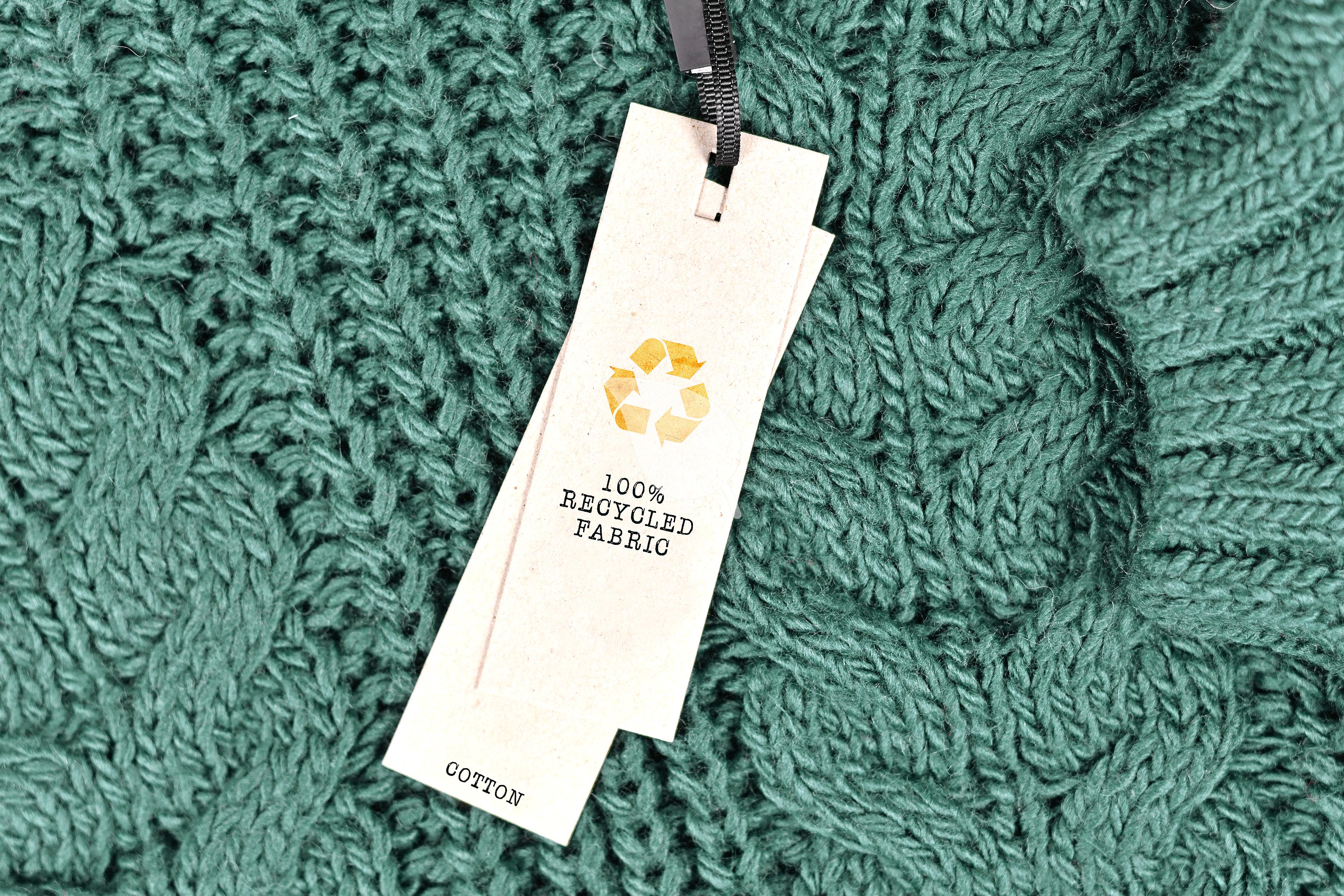 Examples of greenwashing labels on clothing