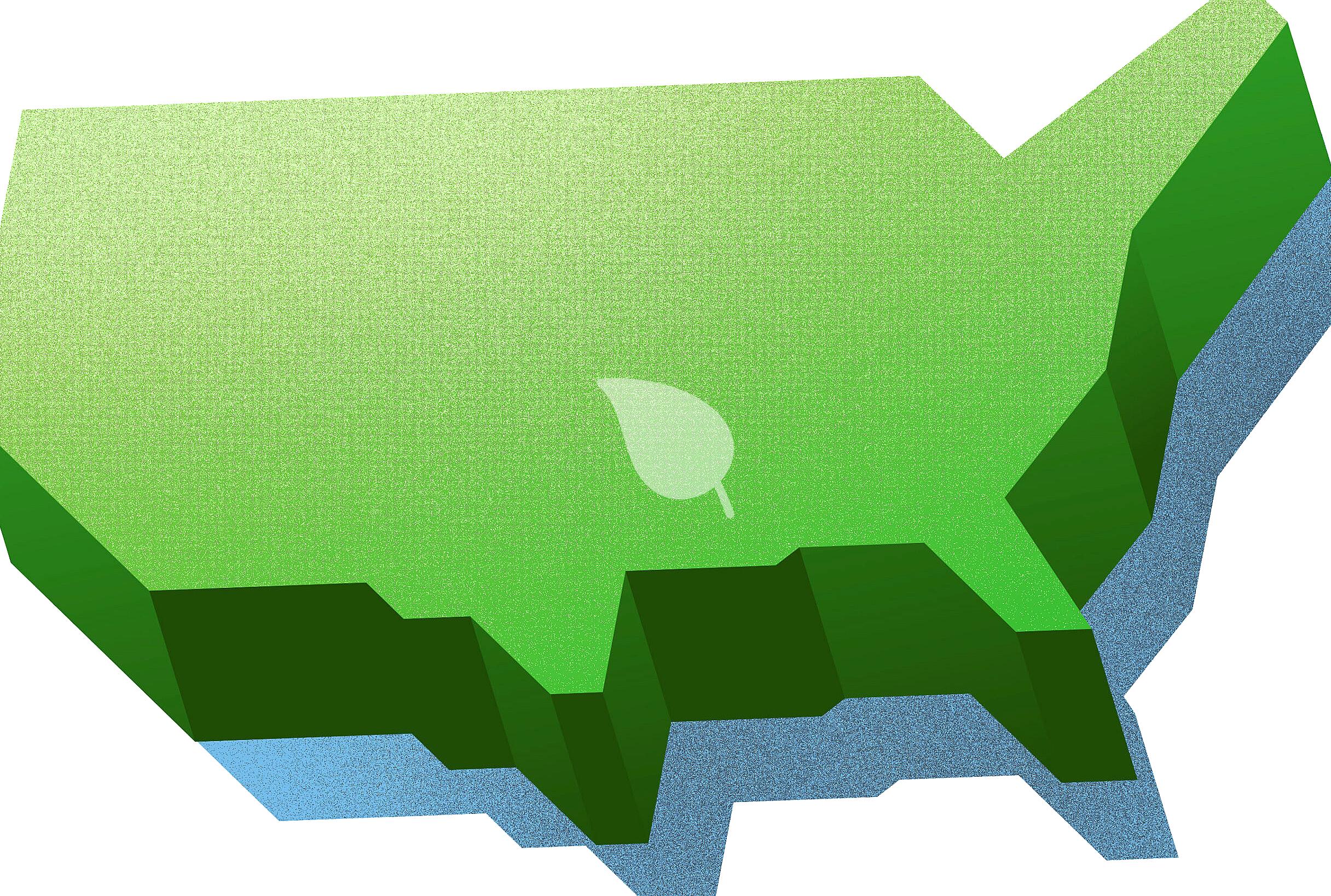 Map showing textile recycling bin locations