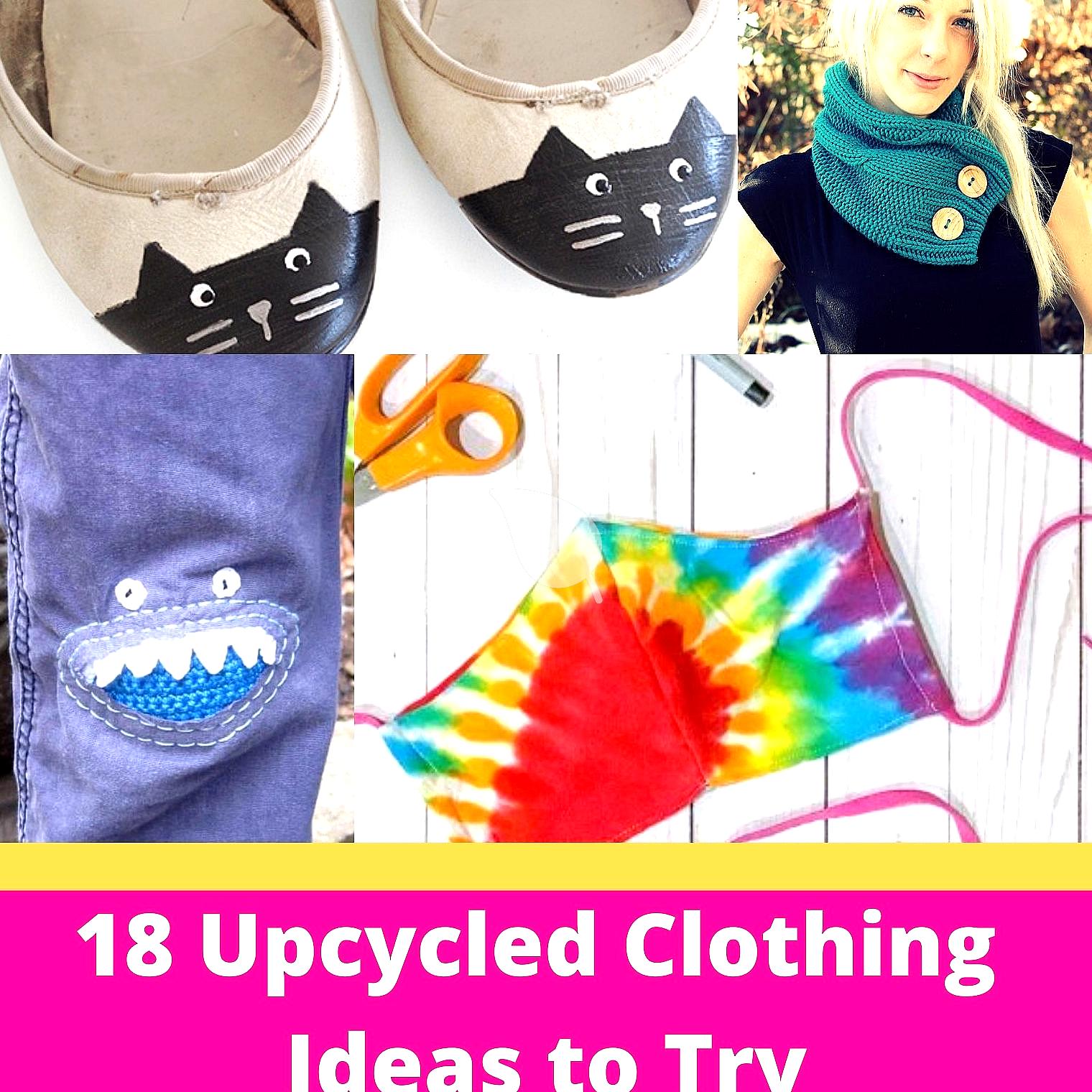 DIY upcycling projects from old clothes